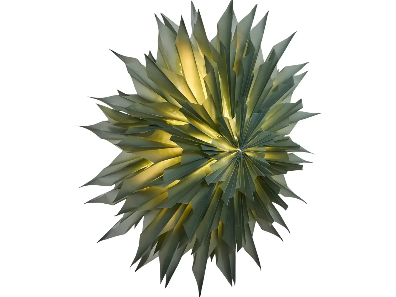 Discount Beliani Decorazione natalizia GRONA Stella 96 cm Verde
