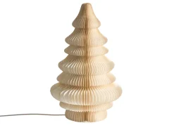 Best Beliani Decorazione natalizia Lampada da tavolo DREVJA Albero di Natale 51 cm Beige