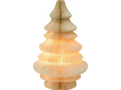 Best Beliani Decorazione natalizia Lampada da tavolo DREVJA Albero di Natale 51 cm Beige