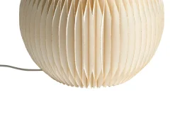 Hot Beliani Decorazione natalizia Lampada da tavolo BANGA Pupazzo di neve 51 cm Beige