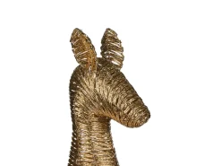 Discount Beliani Decorazione natalizia LED AKUREYRI Renna 110 cm Oro