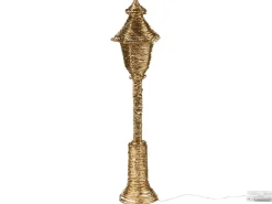 Outlet Beliani Decorazione natalizia LED ALFTANES Lampada da palo 62 cm Oro