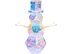 Best Beliani Decorazione natalizia LED ARCTICA Pupazzo di neve 43 cm Multicolore