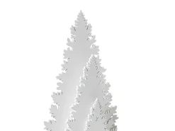 Beliani Decorazione natalizia LED EMMESAN Albero di Natale 33 cm Bianco