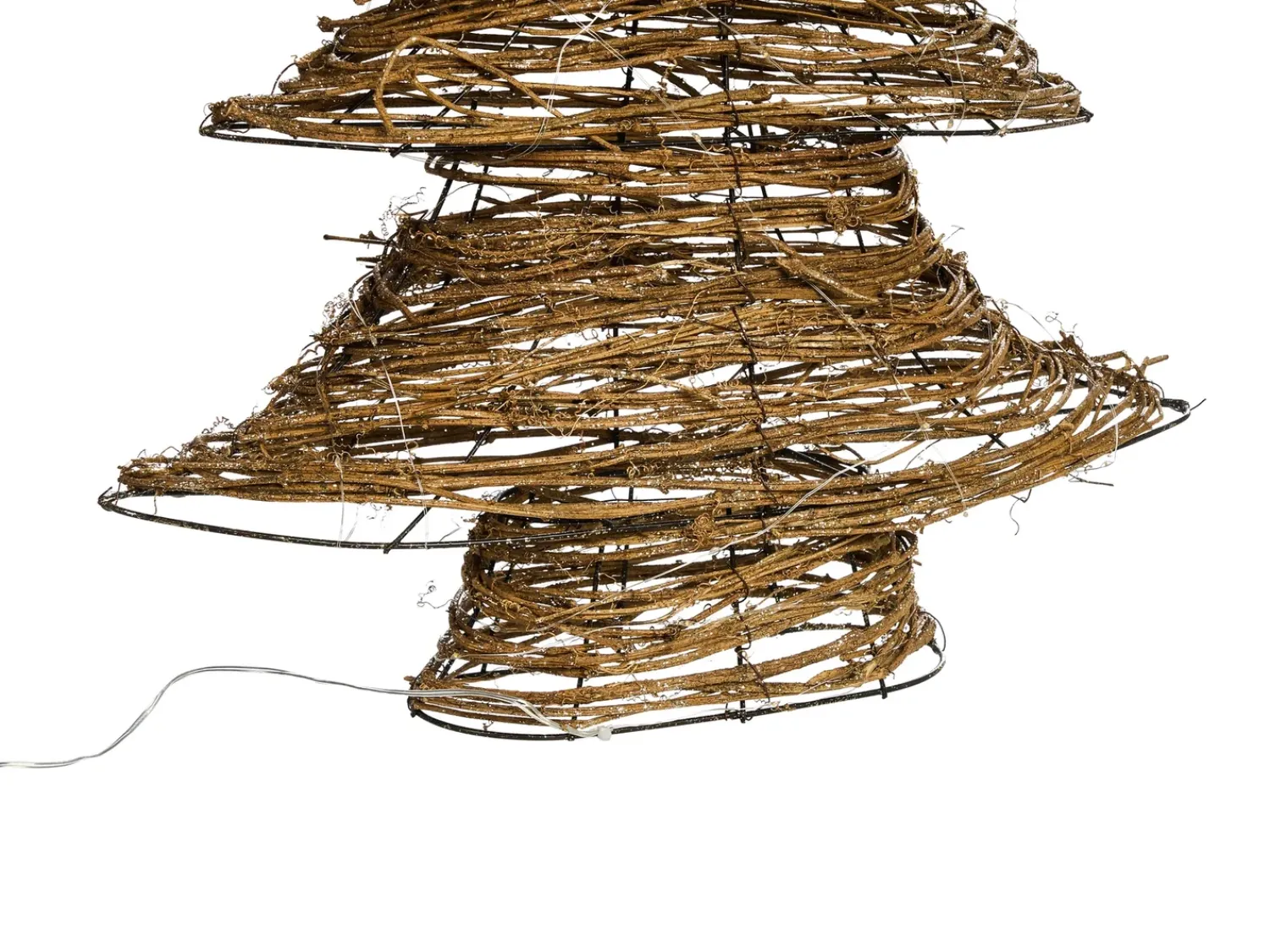 Sale Beliani Decorazione natalizia LED FURESO Albero di Natale 60 cm Naturale