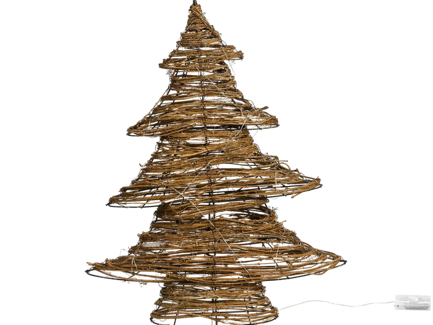 Sale Beliani Decorazione natalizia LED FURESO Albero di Natale 60 cm Naturale