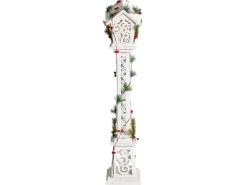 Best Beliani Decorazione natalizia LED LUMMENE Lampada da palo 80 cm Bianco Bianco Rosso Verde