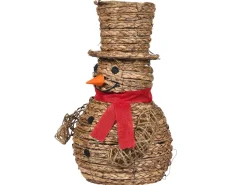 Online Beliani Decorazione natalizia LED OLAFSVIK Pupazzo di neve 52 cm Naturale