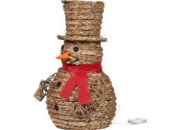 Online Beliani Decorazione natalizia LED OLAFSVIK Pupazzo di neve 52 cm Naturale
