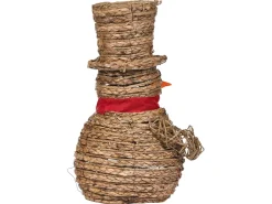 Online Beliani Decorazione natalizia LED OLAFSVIK Pupazzo di neve 52 cm Naturale