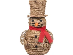 Online Beliani Decorazione natalizia LED OLAFSVIK Pupazzo di neve 52 cm Naturale