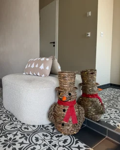 Online Beliani Decorazione natalizia LED OLAFSVIK Pupazzo di neve 52 cm Naturale