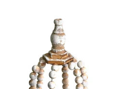 Clearance Beliani Decorazione natalizia LED PETRUMA 40 cm Marrone chiaro Giallo Verde Marrone