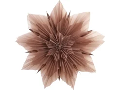 Beliani Decorazione natalizia OSTERAN Stella 59 cm Rosa