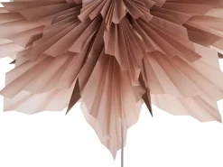 Beliani Decorazione natalizia OSTERAN Stella 59 cm Rosa