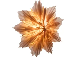 Beliani Decorazione natalizia OSTERAN Stella 59 cm Rosa