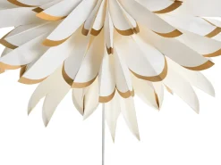 Clearance Beliani Decorazione natalizia SVEDAN Stella 60 cm sporco Bianco