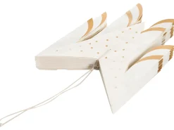 Clearance Beliani Decorazione natalizia SVEDAN Stella 60 cm sporco Bianco