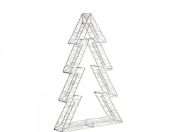 Sale Beliani Decorazione per esterni LED AKERAN Albero di Natale 60 cm Argento