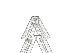Sale Beliani Decorazione per esterni LED AKERAN Albero di Natale 60 cm Argento
