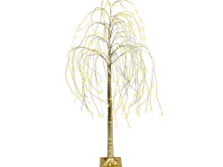 Beliani Decorazione per esterni LED BALIONI Albero 180 cm Oro