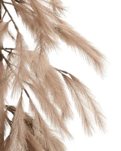 New Beliani Decorazione per esterni LED BIFROST Albero di Natale 123 cm Beige Beige Marrone