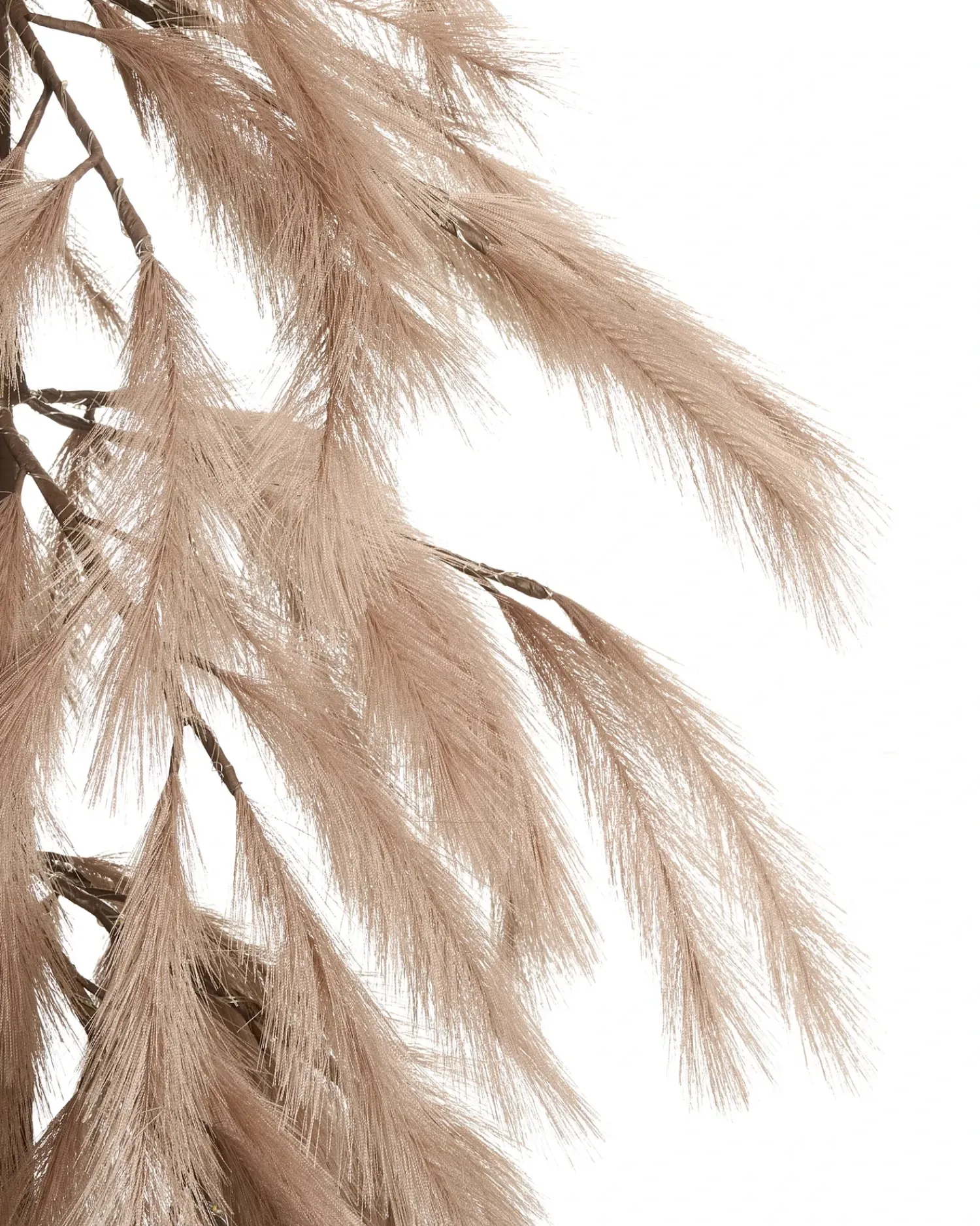 New Beliani Decorazione per esterni LED BIFROST Albero di Natale 123 cm Beige Beige Marrone