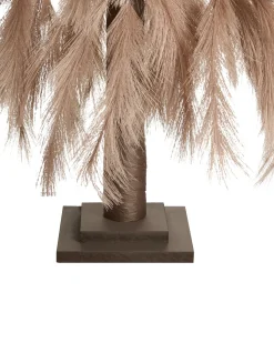 New Beliani Decorazione per esterni LED BIFROST Albero di Natale 123 cm Beige Beige Marrone