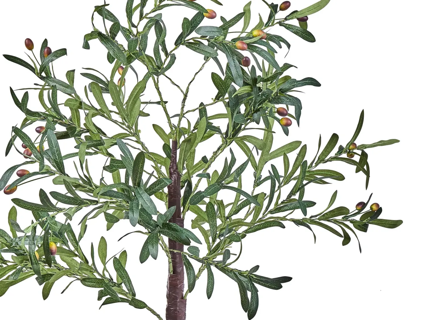 Sale Beliani Decorazione per esterni LED CELIONI Albero Verde Marrone Verde Nero