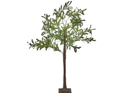 Sale Beliani Decorazione per esterni LED CELIONI Albero Verde Marrone Verde Nero