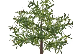 Hot Beliani Decorazione per esterni LED CELIONI Albero Verde Marrone Verde Nero