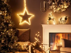 New Beliani Decorazione per esterni LED ENODAK Renna 41 cm Argento