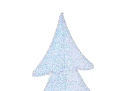 Beliani Decorazione per esterni LED EDASJON Albero di Natale 95 cm Bianco