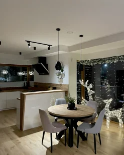 Outlet Beliani Decorazione per esterni LED HELLA Renna 150 cm Argento