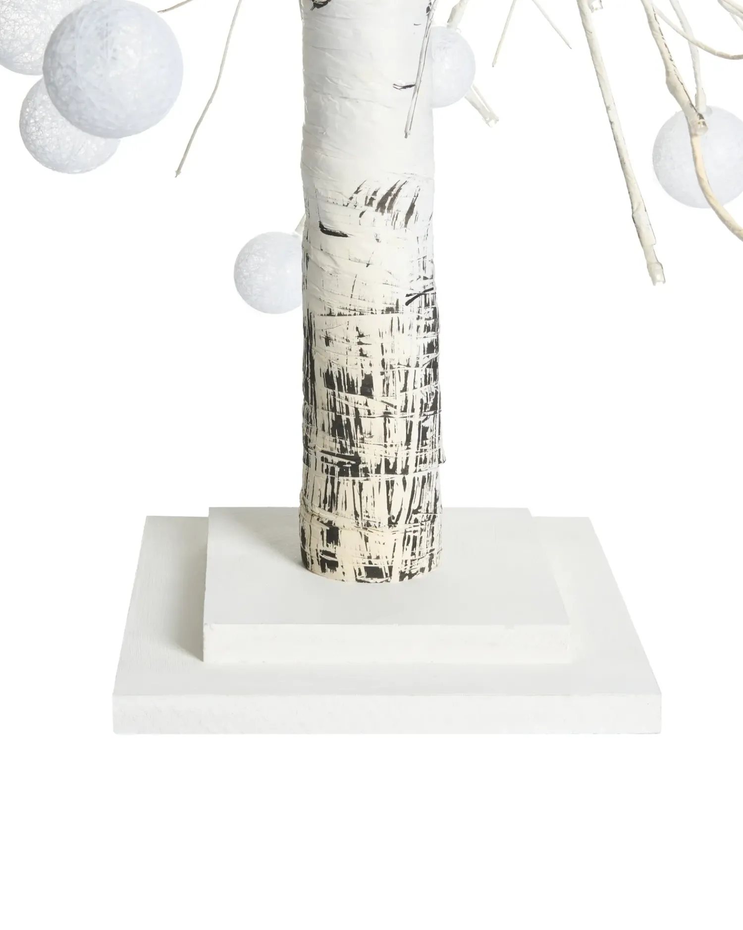 Clearance Beliani Decorazione per esterni LED HOLAR Albero di Natale 122 cm Bianco