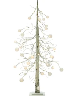 Clearance Beliani Decorazione per esterni LED HOLAR Albero di Natale 122 cm Bianco