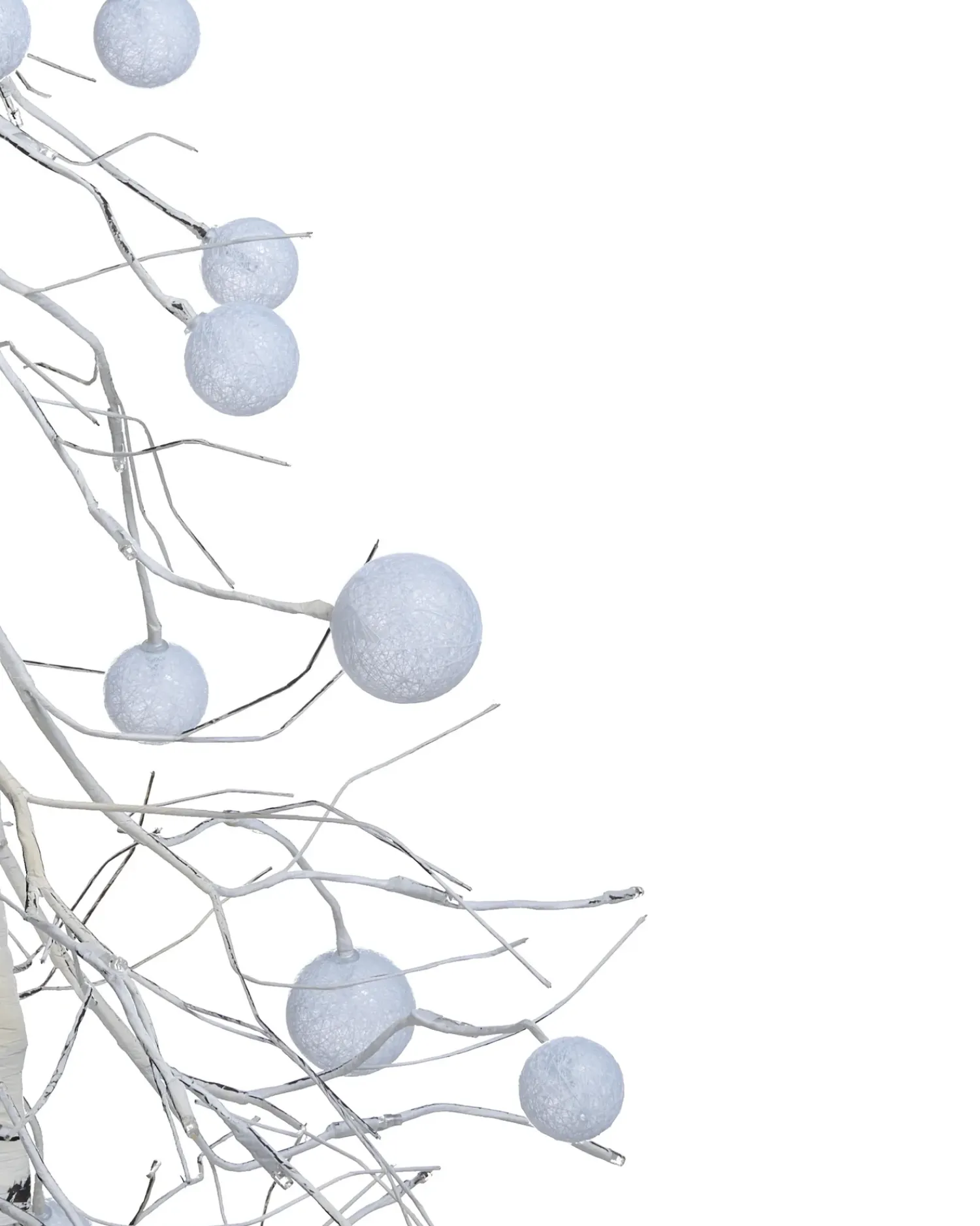 Clearance Beliani Decorazione per esterni LED HOLAR Albero di Natale 122 cm Bianco