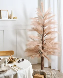 Best Beliani Decorazione per esterni LED HAUGANES Albero di Natale 190 cm Beige