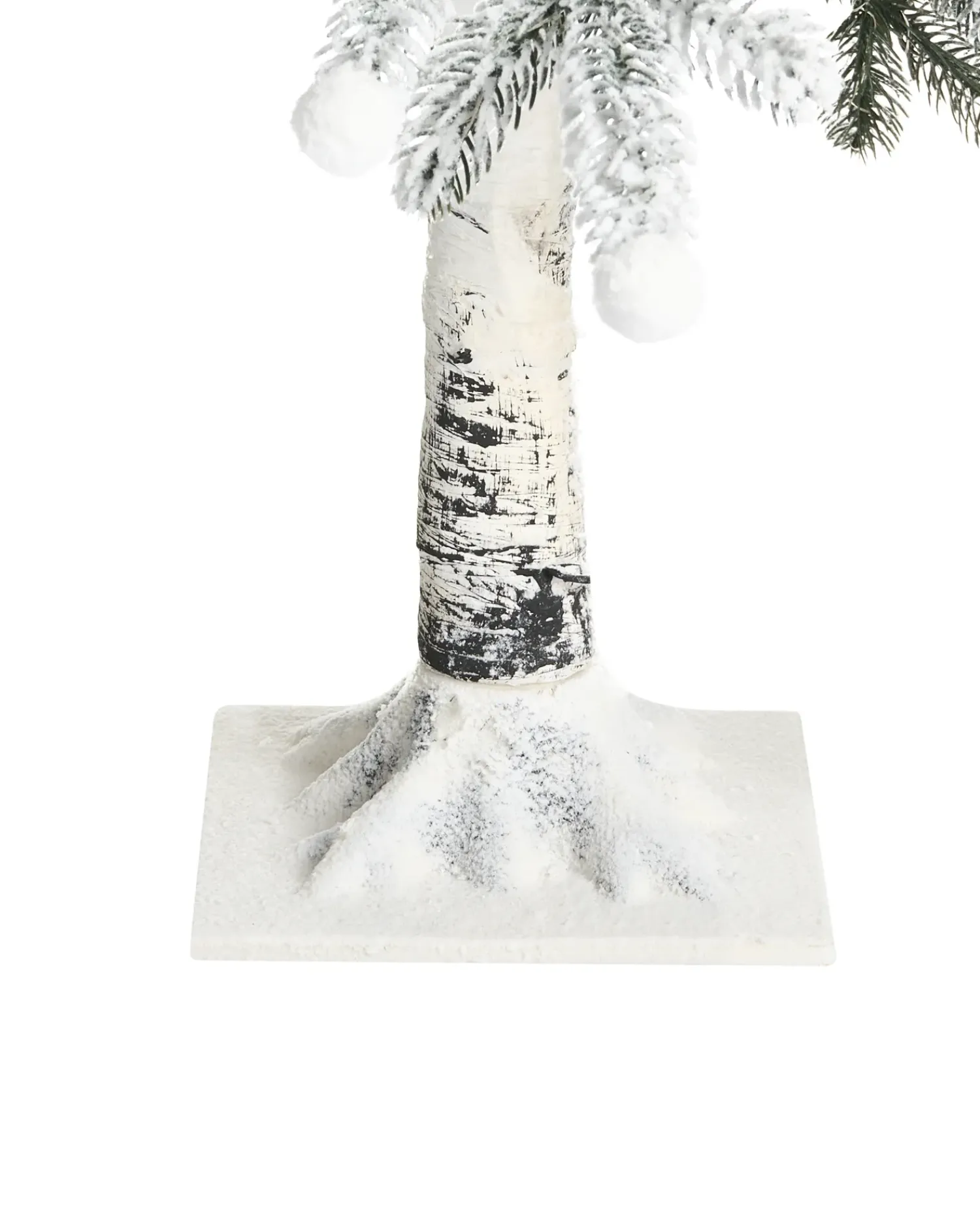 Sale Beliani Decorazione per esterni LED HASSLAN Albero di Natale 125 cm Bianco Bianco Verde