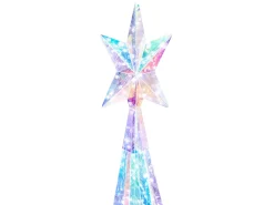 Clearance Beliani Decorazione per esterni LED ICELAND Albero di Natale 120 cm Multicolore