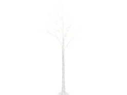 Best Beliani Decorazione per esterni LED LAPPI Albero di Natale Bianco