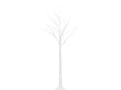 Best Beliani Decorazione per esterni LED LAPPI Albero di Natale Bianco