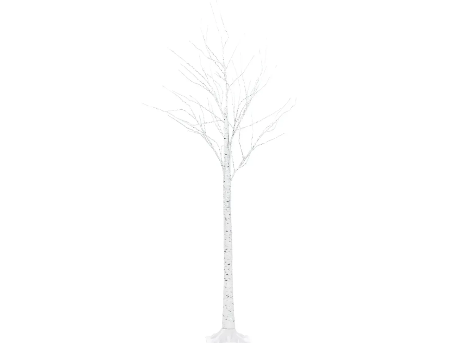 Best Beliani Decorazione per esterni LED LAPPI Albero di Natale Bianco