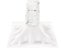 Best Beliani Decorazione per esterni LED LAPPI Albero di Natale Bianco