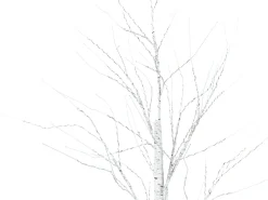 Best Beliani Decorazione per esterni LED LAPPI Albero di Natale Bianco