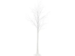 Best Beliani Decorazione per esterni LED LAPPI Albero di Natale Bianco
