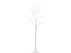 Best Beliani Decorazione per esterni LED LAPPI Albero di Natale Bianco