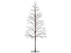 Best Beliani Decorazione per esterni LED LONKARI Albero 150 cm Marrone
