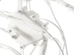 Hot Beliani Decorazione per esterni LED MIKKELI Renna animata 76/47/52 cm Bianco