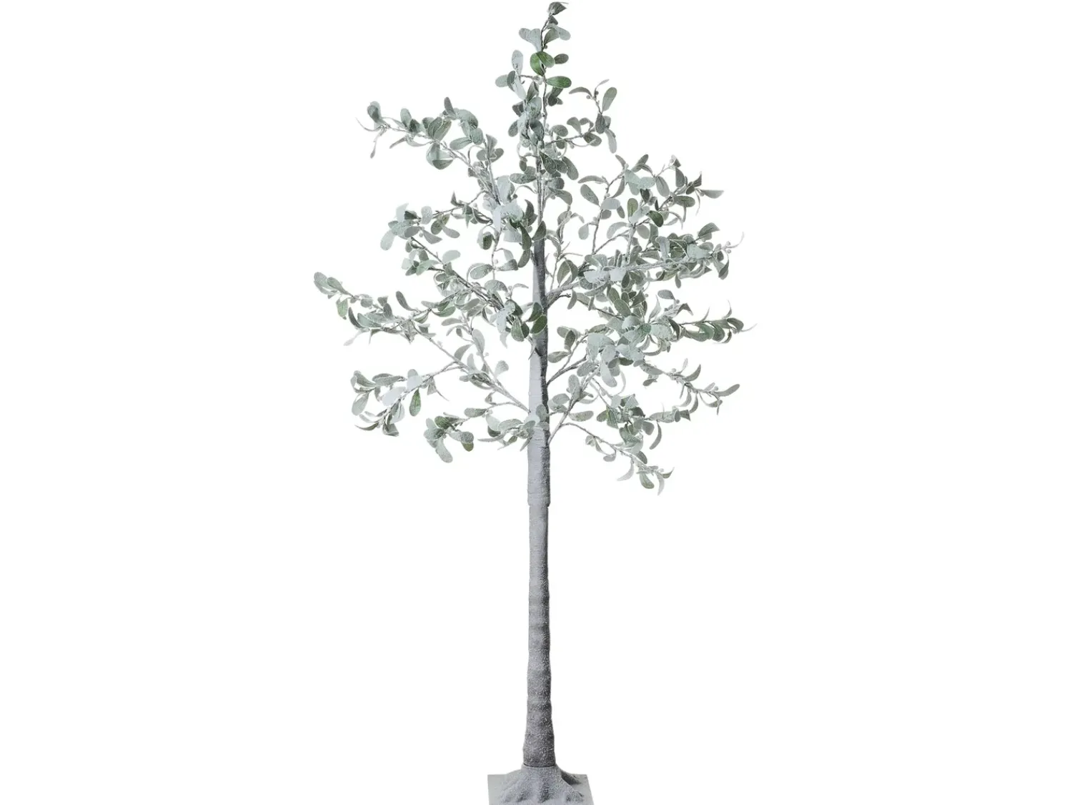 Outlet Beliani Decorazione per esterni LED MELAKKO Albero 150 cm Verde Bianco Verde